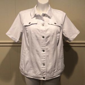 NEW Westport women’s plus size white jean 2x